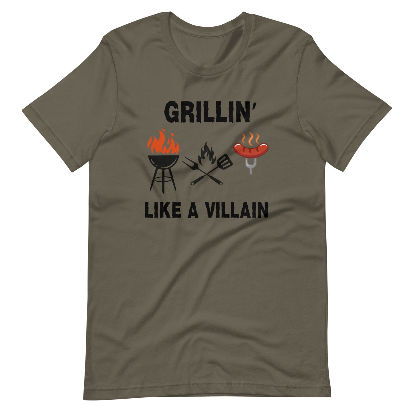 Grillin Like A Villain T-Shirt