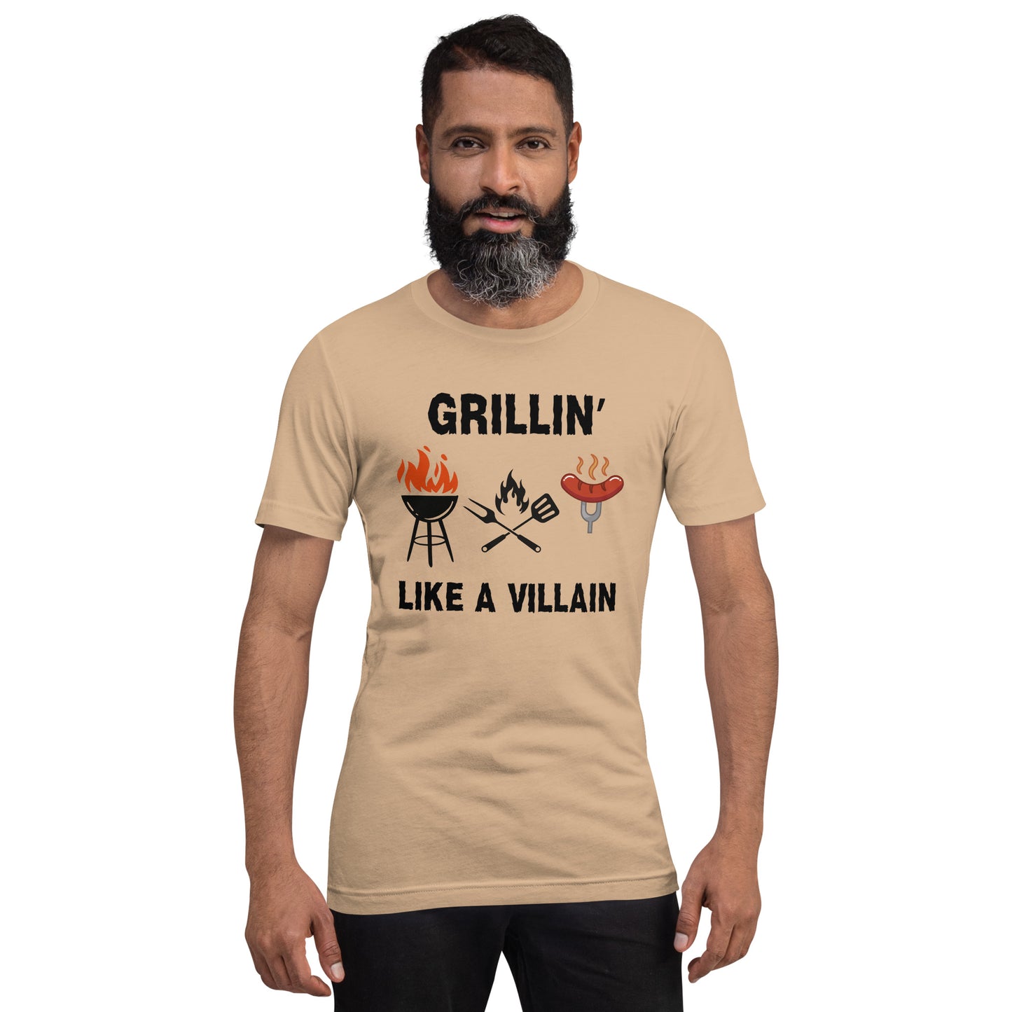 Grillin Like A Villain T-Shirt