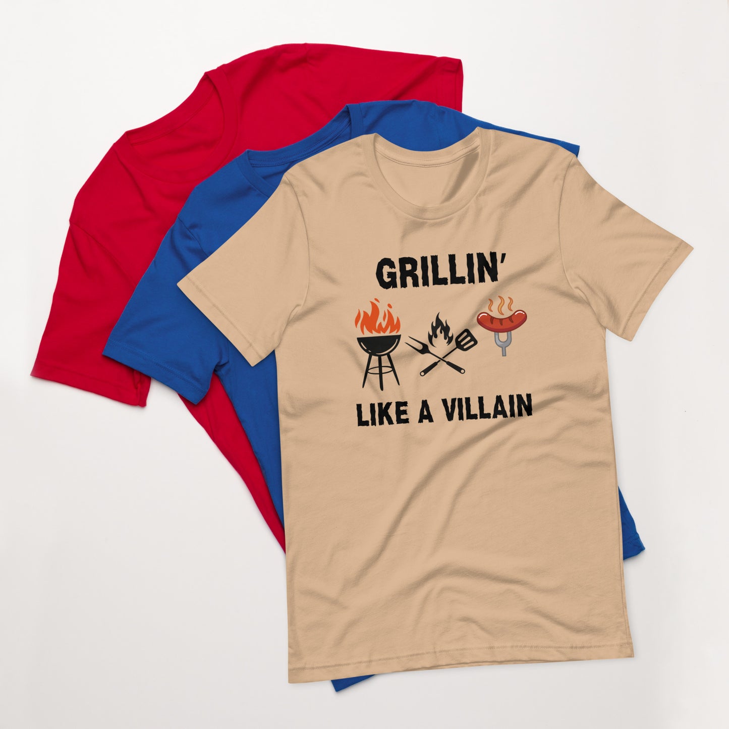 Grillin Like A Villain T-Shirt