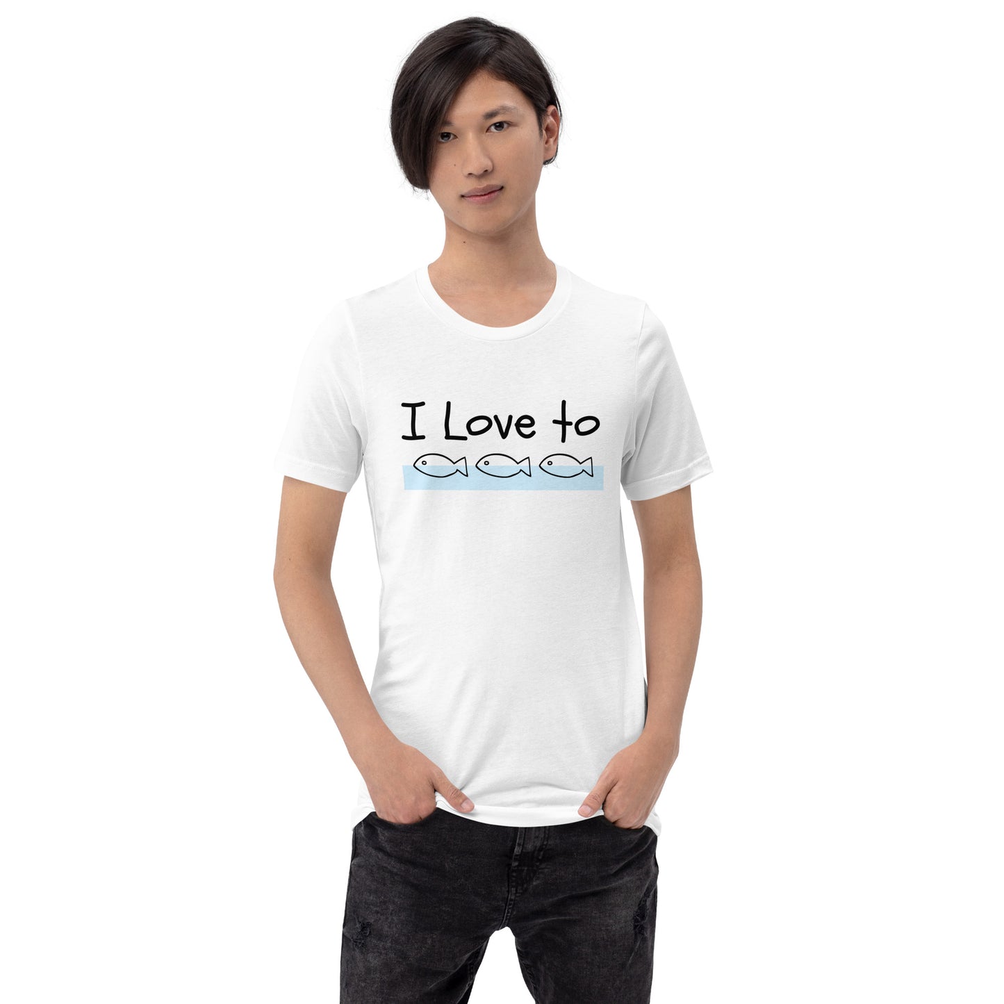 I Love to Fish T-Shirt