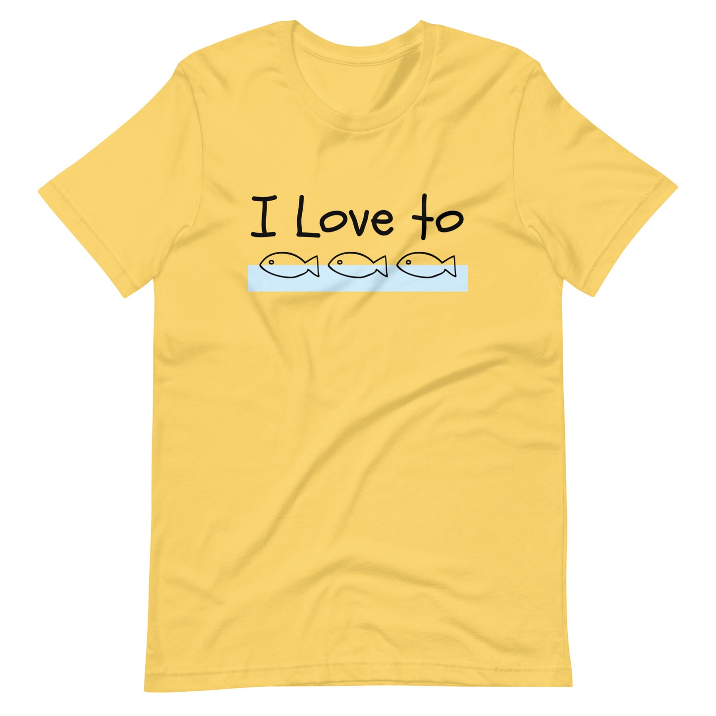 I Love to Fish T-Shirt